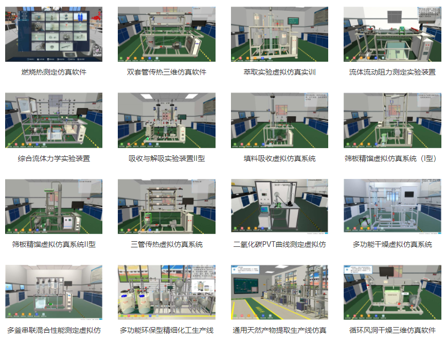 專業三維仿真軟件結合實訓室以“高度仿真”和“人機交互”的方式，使人和計算機及環境很好地“融合為一體”，打造“身臨其境”地專業三維仿真軟件。創新教學模式、豐富教學資源、智慧教學管理、高仿真教學體驗，打造軟硬件一體及實訓環境結合的綜合實訓產品體系，讓老師教學更互動高效，學生學習更直觀有趣。