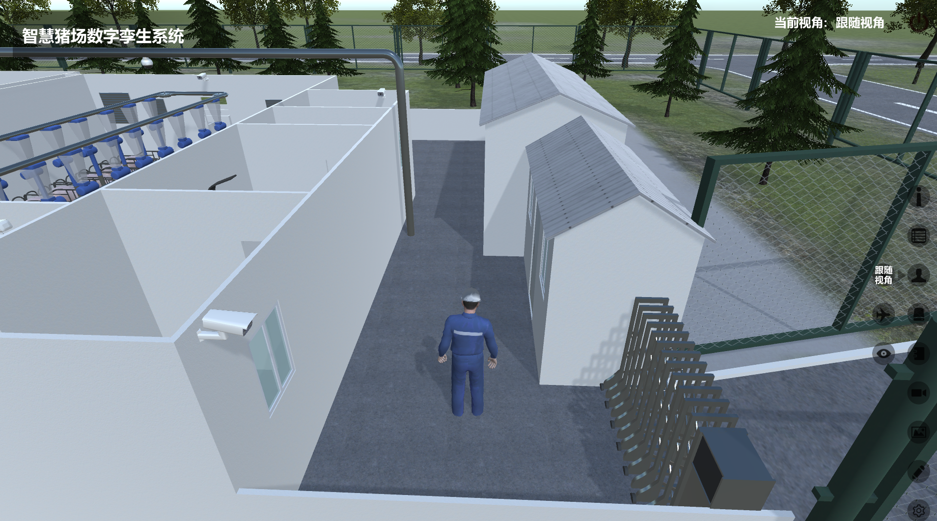 智慧豬場數字孿生系統